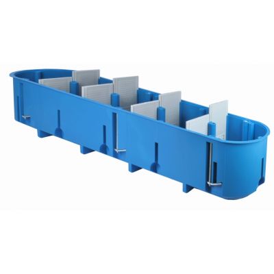 Puszka do pustych ścian P5x60D MULTIBOX 2 niebieski SIMET (32099203)